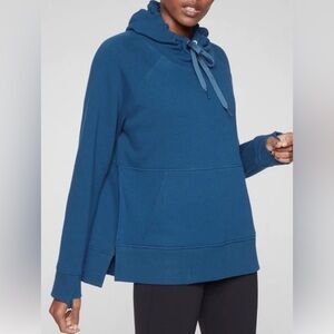 Athleta Cozy Karma Hoodie - Blue - Medium
